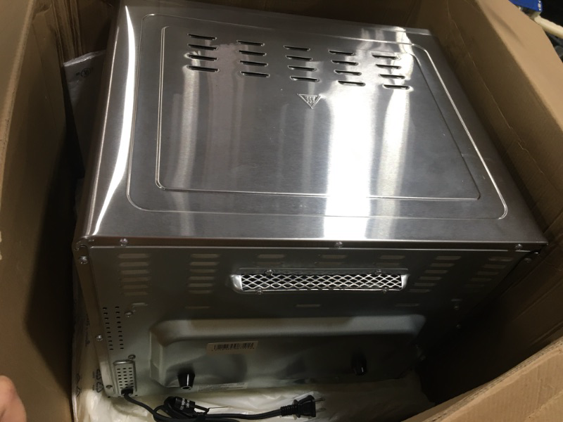 Photo 3 of Emeril Lagasse 26 QT Extra Large Air Fryer, Convection Toaster Oven with French Doors, Stainless Steel