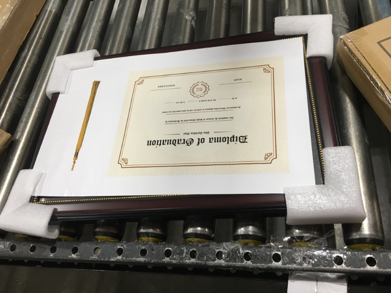 Photo 1 of 13" x 19" diploma frame 