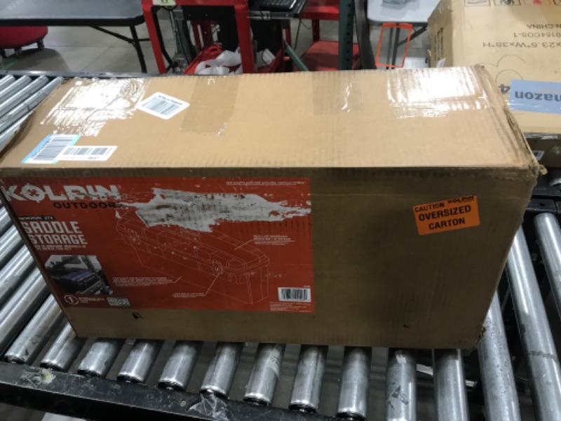 Photo 3 of Kolpin 4408 Bed Rail Saddle Tool Cargo Storage Box UTV SXS Utility Vehicle
