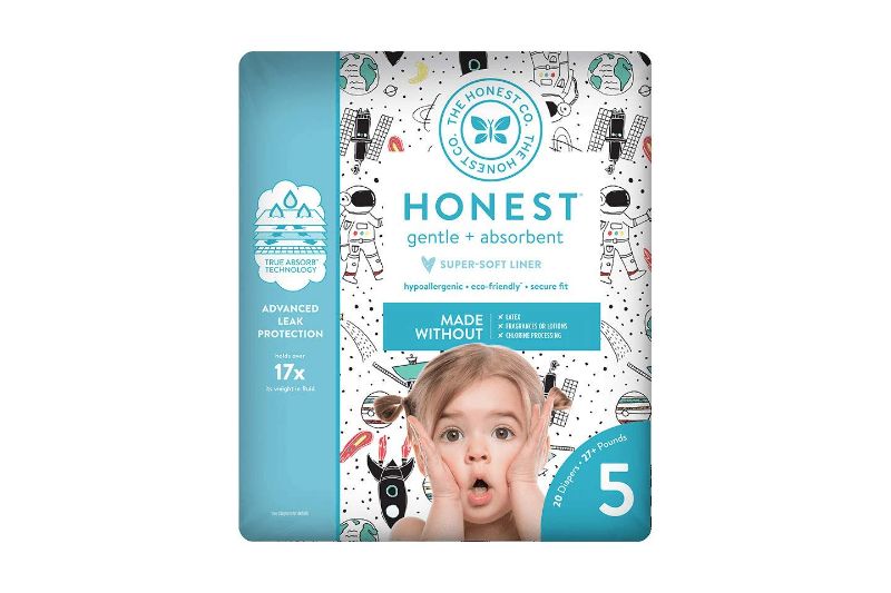 Photo 1 of THE HONEST COMPANY Big Trucks Size 5 Diapers, 20 CT 