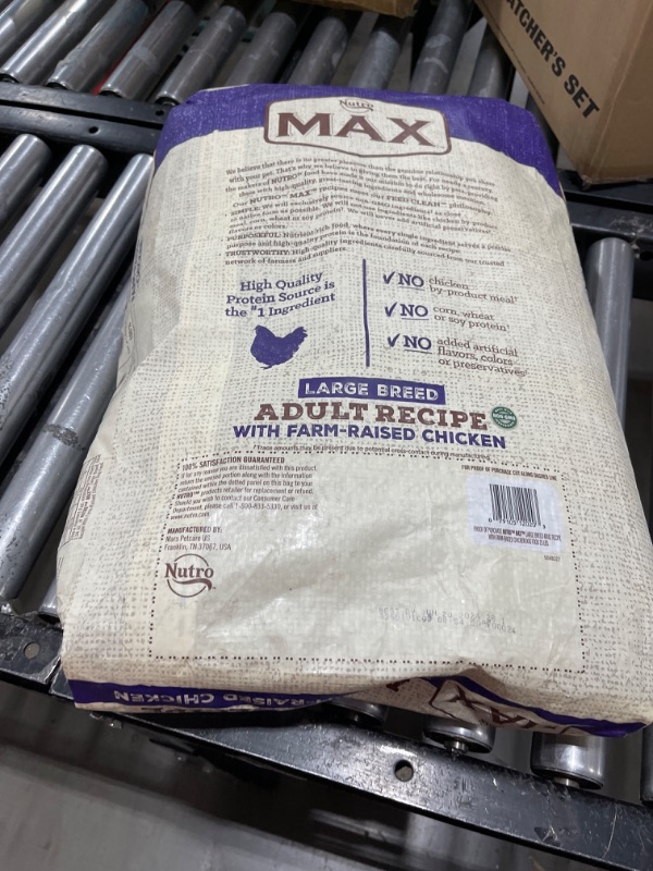 Photo 2 of Nutro Max Large Breed Natural Chicken Meal & Rice Adult Recipe Dry Dog Food