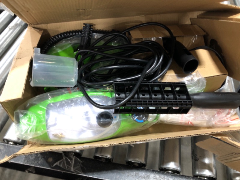 Photo 2 of H2O X5 Steam Mop and Handheld Steam Cleaner For Cleaning Hardwood and Kitchen Tile Floors, Grout Cleaner, Upholstery Cleaner and Carpets

