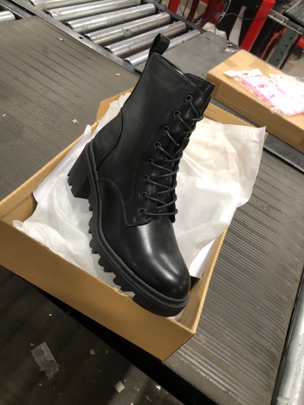 Photo 1 of Essentials Women's Lace-Up Combat Boot
