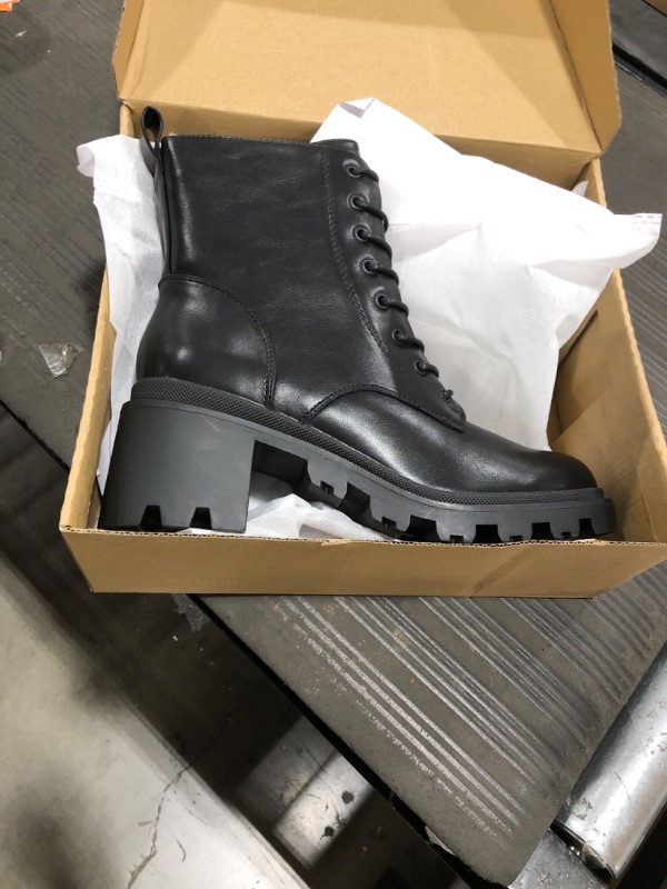 Photo 2 of  Essentials Women's Lace-Up Combat Boot
