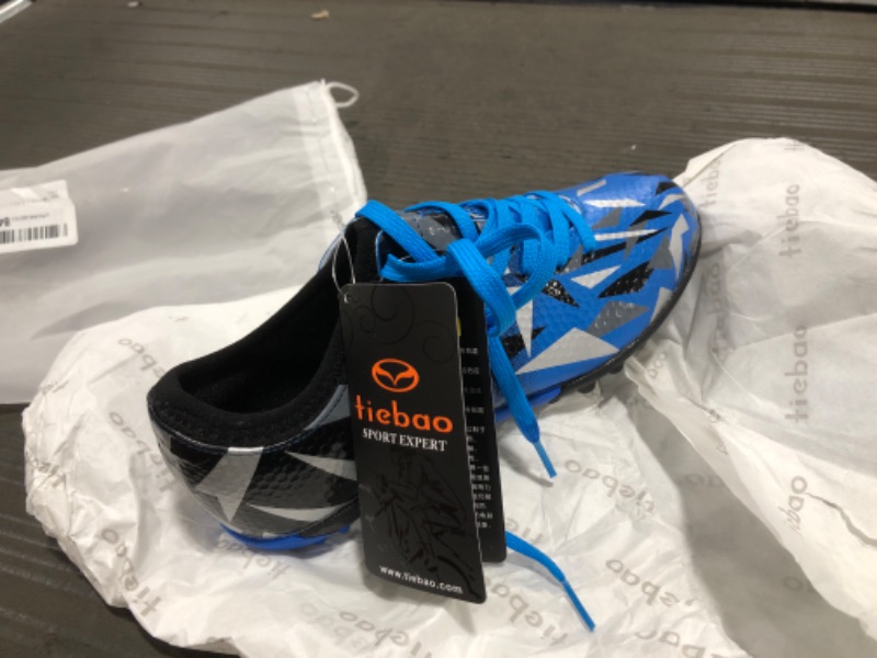 Photo 2 of Tiebao Sport Shoes Blue Black Women’s Size 35 EUR 5-6 US
