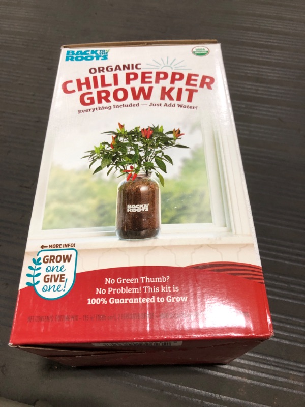 Photo 2 of  Self-Watering Planter Grow Kit for Moderate Sun. Chili pepper grow kit
