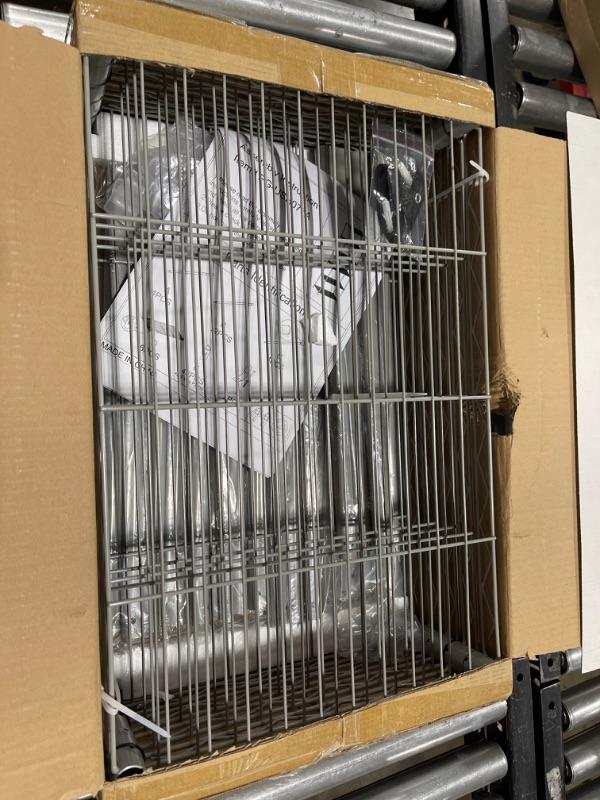 Photo 1 of HOMEFORT 6-Tier Wire Shelving, 6 Shelves Unit Metal Storage Rack, Durable Organizer, Perfect for Pantry Closet Kitchen Laundry Organization(Grey) 6 Tiers-21”W Grey