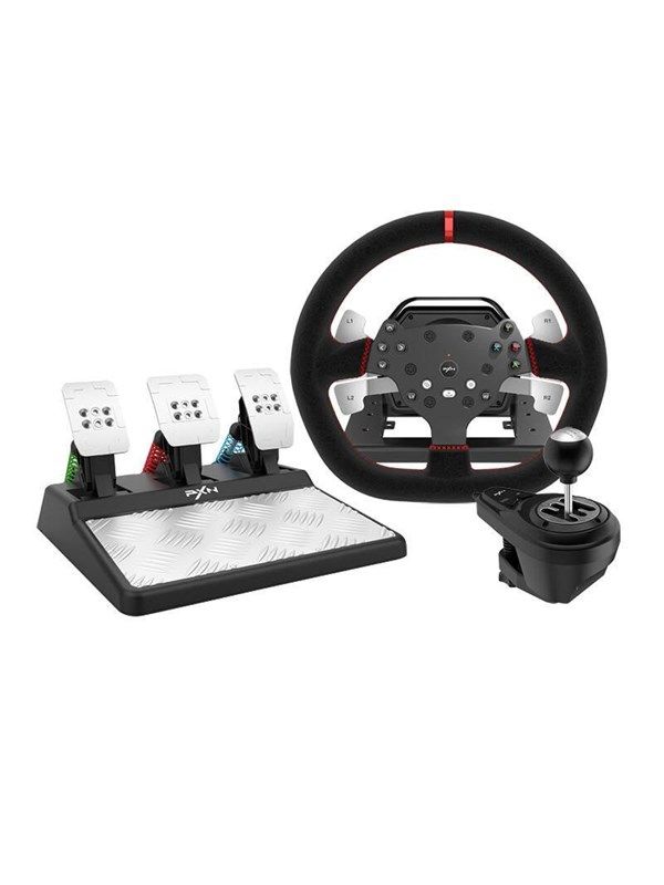 Photo 1 of PXN Gaming Wheel -V10 V2 (PC / PS3 / PS4 / XBOX ONE / SWITCH) - Steering Wheel & Pedal Set - Sony PlayStation 4
