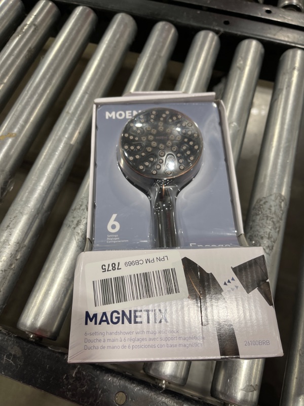 Photo 2 of Moen 26100BRB Engage Magnetix Handheld Shower, Bronze Mediterranean