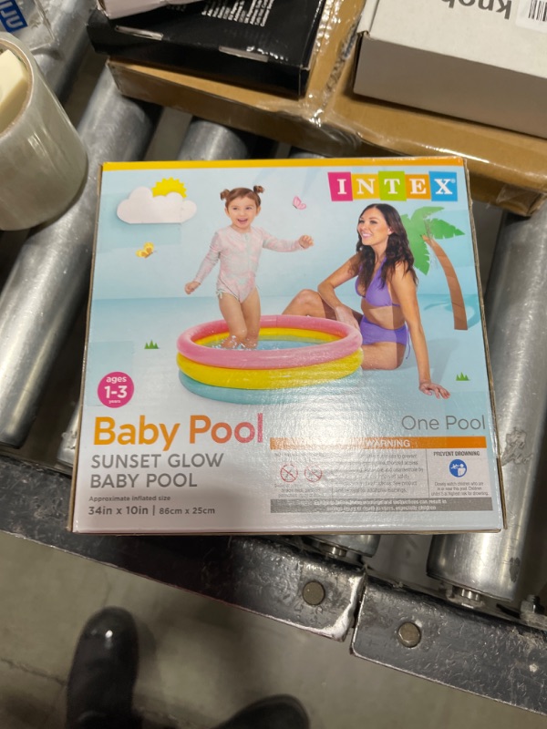 Photo 2 of Intex Sunset Glow Baby Pool (34 in x 10 in) 