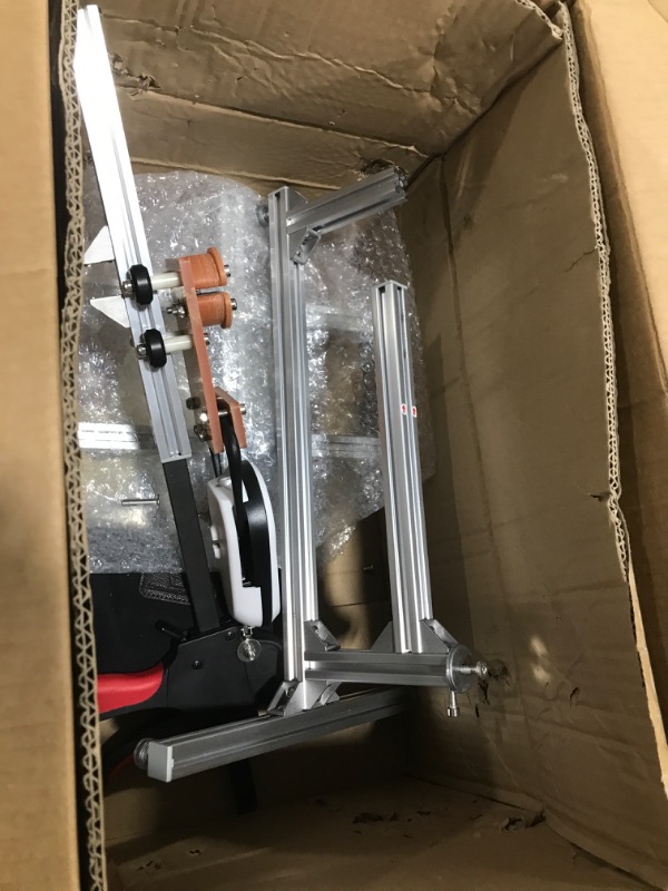 Photo 1 of DIY Racket Frame Threading Machine Badminton Racket Stringing Machine Wire Stretcher Aluminum Alloy 20-32LB