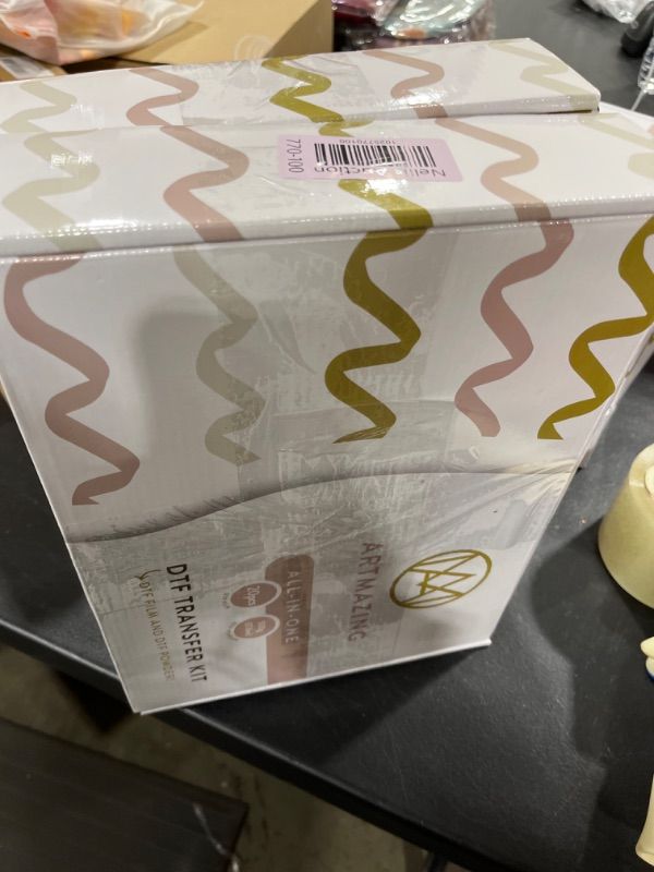 Photo 1 of 2 PACK- DTF Powder and Transfer Film, DTF Kit - 20 Sheets, A4 Fade Resistant DTF Transfer Film and 1.1lb Fine Adhesive DTF Powder for Sublimation - Iron on Heat Transfer Paper for Any Fabrics w/Manual