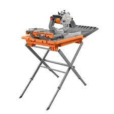 Photo 1 of 12 Amp 8 in. Blade Corded Wet Tile Saw with Extended Rip
