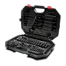 Photo 1 of 1/4 in., 3/8 in. and 1/2 in. Drive 100-Position Universal SAE and Metric Mechanics Tool Set (105-Piece)
