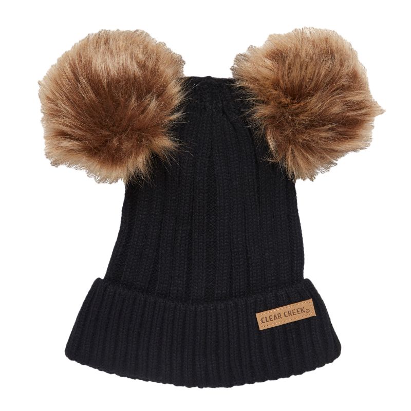 Photo 1 of Clear Creek Women's Double Pom-Pom Cuffed Beanie
