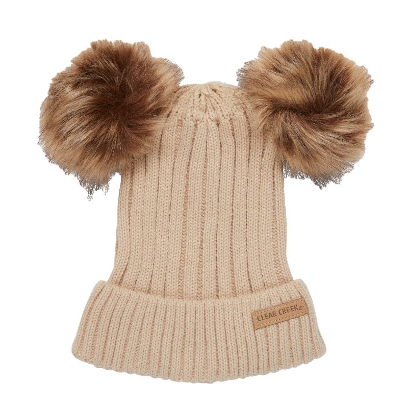 Photo 1 of Clear Creek Women's Double Pom-Pom Cuffed Beanie
