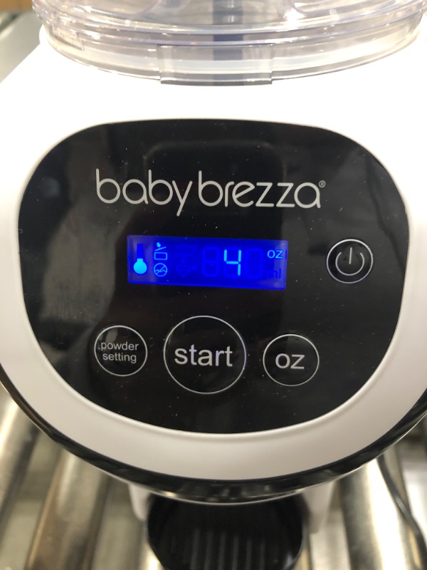 Photo 3 of Baby Brezza Formula Pro Mini Baby Formula Maker – Small Baby Formula Mixer Machine Fits Small Spaces and is Portable for Travel– Bottle Makers Makes The Perfect Bottle for Your Infant On The Go Formula Pro Mini Dispenser Machine