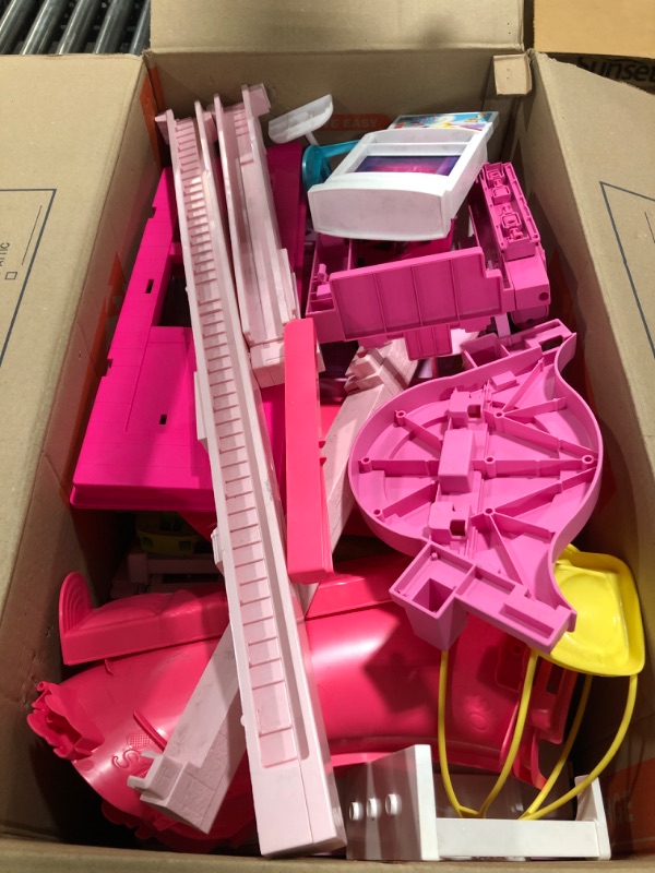 Photo 2 of Barbie Dreamhouse 2023, Pool Party Doll House with 75+ Pieces and 3-Story Slide