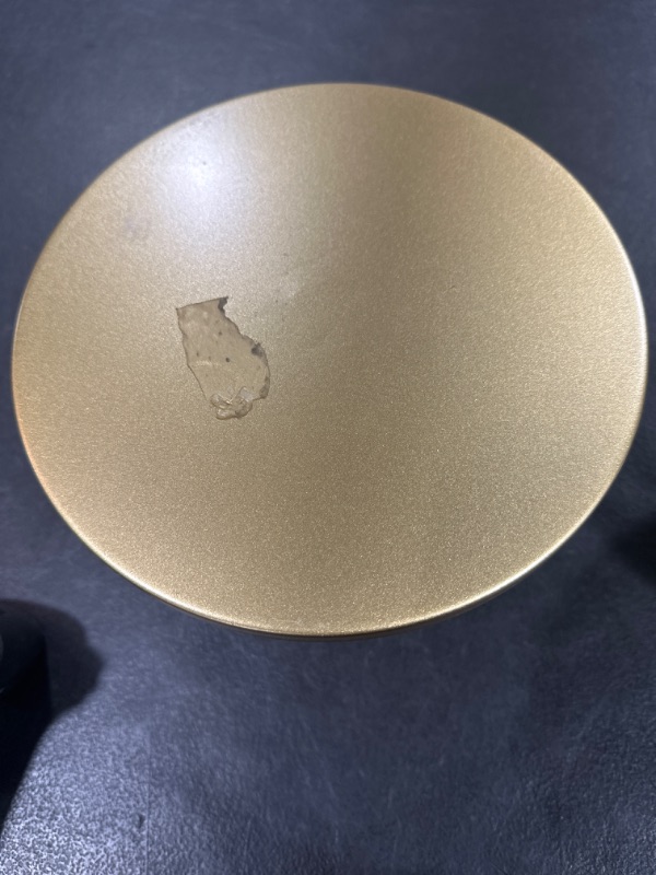 Photo 1 of  Gold Cake Stand Set Disc Diameter 8"