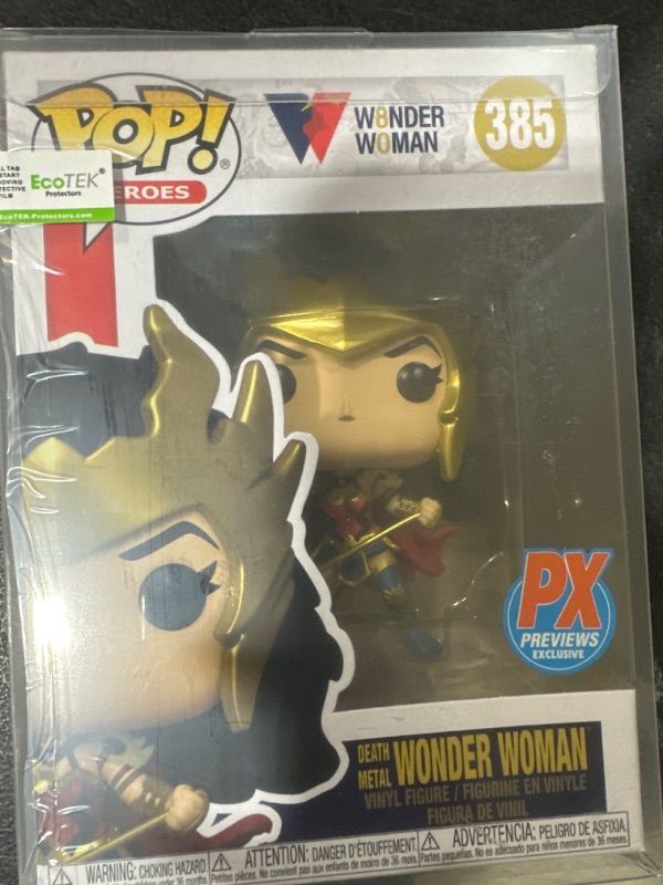 Photo 2 of Funko Pop! Heroes DC Death Metal Wonder Woman Vinyl Figure
