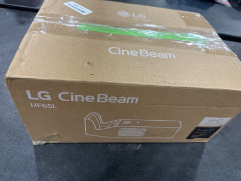 Photo 5 of LG HF65LA 100” Full HD (1920 x 1080) Home Theater CineBeam Ultra Short Throw Projector, 1000 ANSI Lumen, Bluetooth Sound Out, Wireless Connection - White