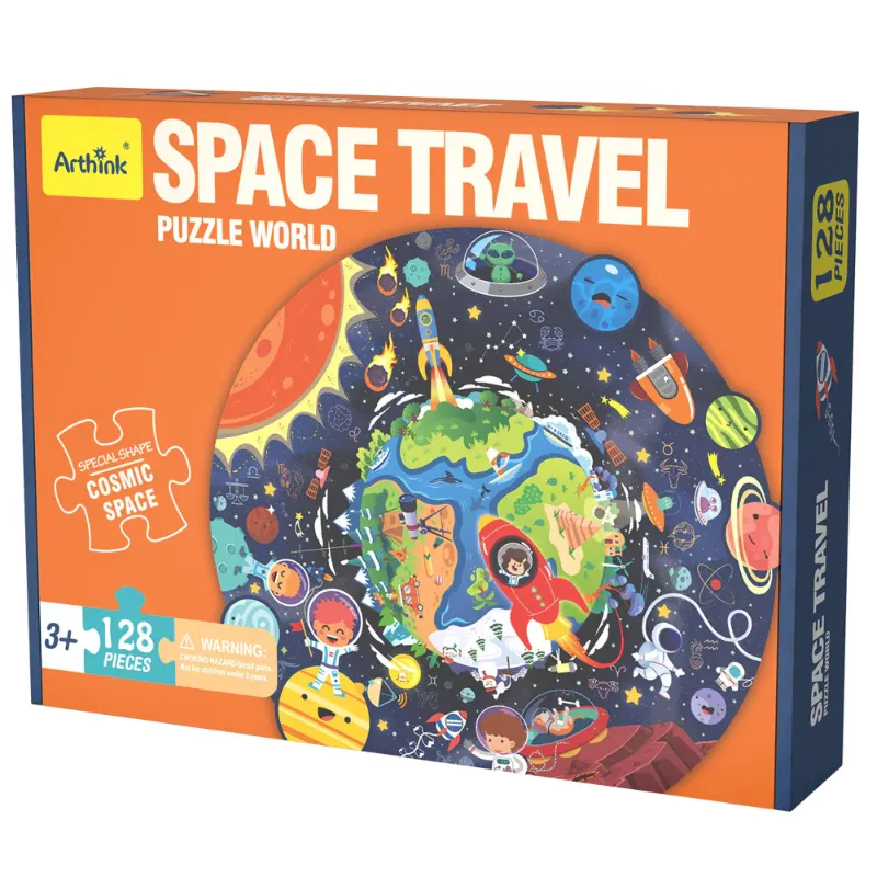 Photo 1 of ARTHINK PUZZLE WORLD- SPACE TRAVEL (128 PIECE)
