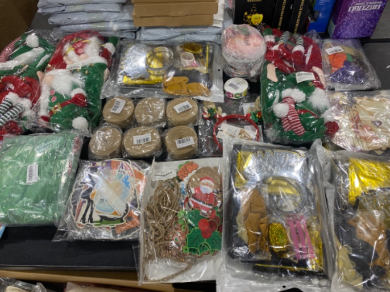 Photo 1 of Clothing Box Lot + Seasonal & More / As Is / Various clothing styles w various sizes