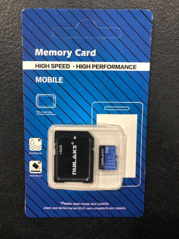 Photo 2 of 512GB Micro SD Card Class10 MicroSD Card for Nintendo Switch High Speed Memory Card for Android Smartphone Digital Camera Tablet and Drone