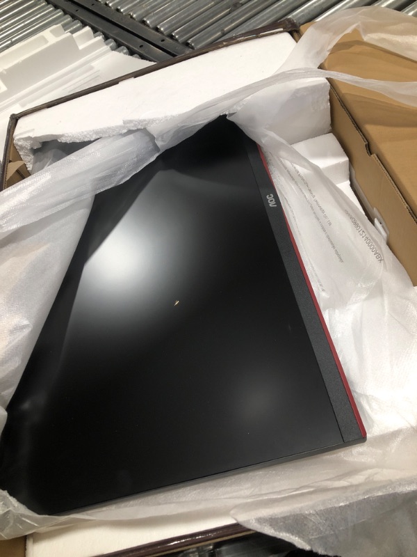 Photo 2 of AOC 27" 240 Hz HDR Gaming Monitor (Black/Silver/Red)