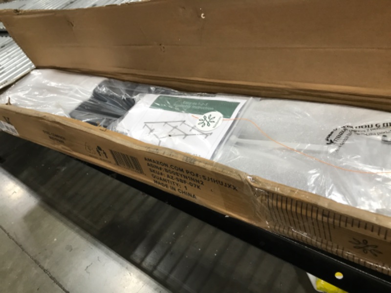 Photo 1 of ZINUS Compack Metal Bed Frame / 7 Inch Support Bed Frame for Box Spring and Mattress Set, Black, King King Black (FRAME ONLY!!!)