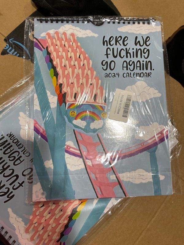 Photo 1 of Here We Fucking Go Again 2024 Calendar, On the Go Calendar Weekly Planner a Fucking 2024 Calendar On the Go Planner Calendar Here We Fucking Go Again, Get Ready for A Year of Sass