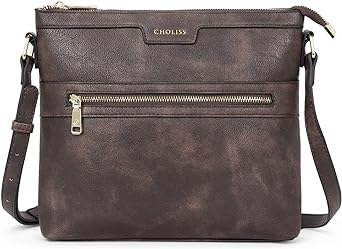 Photo 1 of CHOLISS Large Crossbody Bags for Women, Medium Size Purses for Women with Vegan Leather