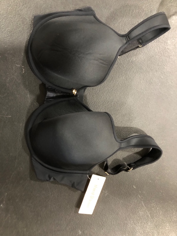 Photo 1 of ThirdLove Perfect Coverage Bra with More Coverage and High Support, Comfortable Underwire Support, Bras for Women 34E Black