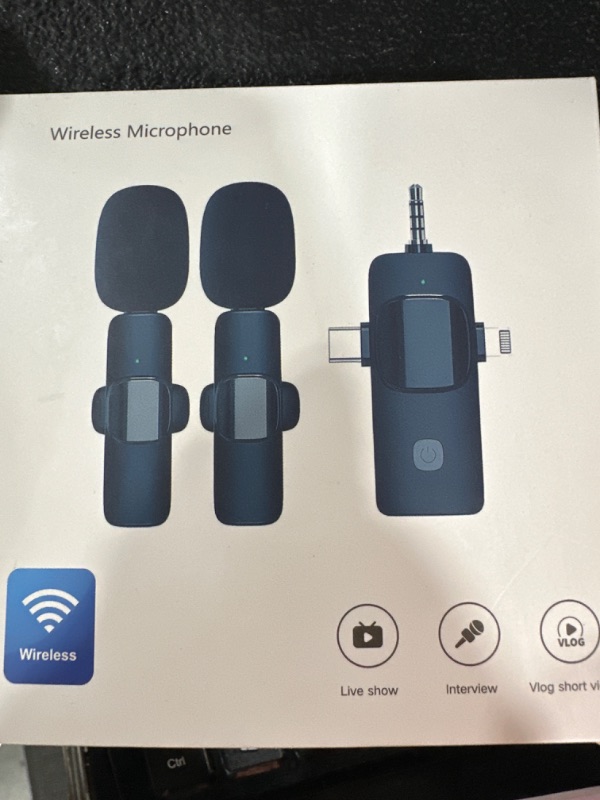 Photo 1 of 3 IN 1 WIRELESS MICROPHONE 