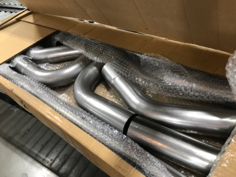Photo 1 of 2.5'' Mild Steel Custom Exhaust Kit Tubing Mandrel Bend Pipe Straight & U-Bend Universal 8PCS