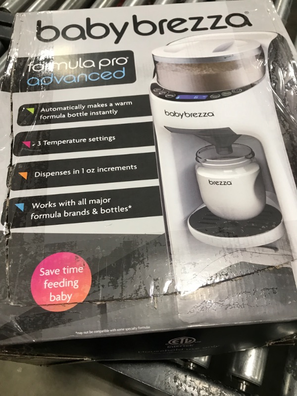 Photo 3 of New and Improved Baby Brezza Formula Pro Advanced Formula Dispenser Machine - Automatically Mix a Warm Formula Bottle Instantly - Easily Make Bottle with Automatic Powder Blending