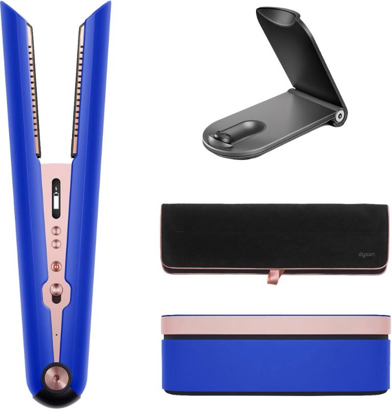 Photo 1 of Dyson - Corrale Hair Straightener - Ultra blue/Blush pink
