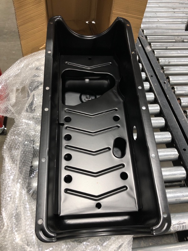 Photo 2 of A-Premium Engine Oil Pan Sump with Drain Plug Compatible with IC Corporation & International Harvester