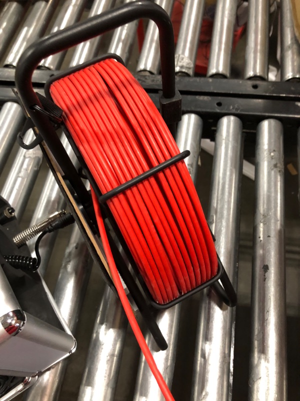 Photo 1 of Anysun Self-Leveling Sewer Camera with Locator, Drain Camera with 9'' IPS Monitor and 165ft Cable, IP68 Waterproof Pipe Inspection Camera with DVR Recording Funcation and 16GB Memory Card 165ft/50m-512HZ SET