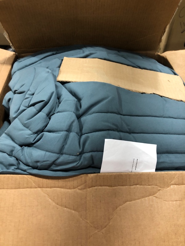 Photo 1 of Monbix Queen Bedding Set, 7 Pieces, Dark Green, Microfiber, Contemporary Style Dark Green 7Piece-Queen(90”X90'')