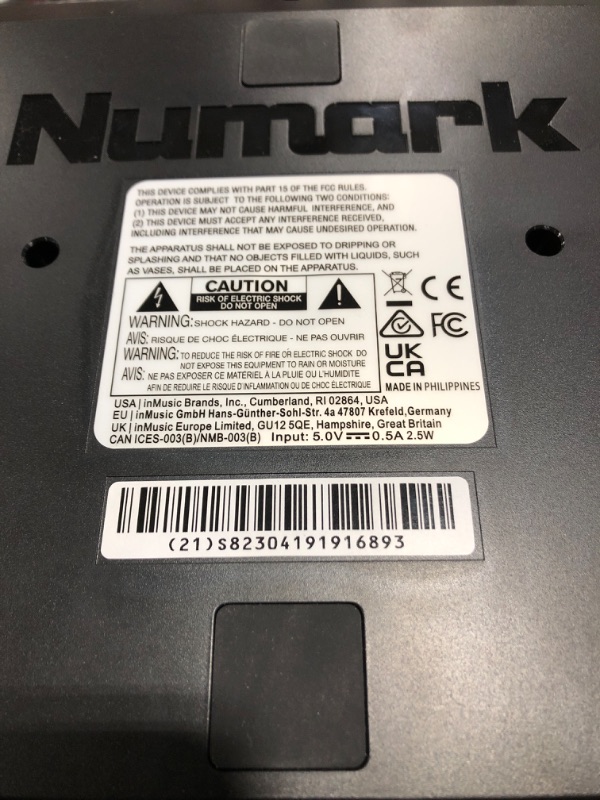 Photo 4 of Numark Mixtrack Platinum FX - DJ Controller For Serato DJ with 4 Deck Control, DJ Mixer, Built-in Audio Interface, Jog Wheel Displays and FX Paddles
