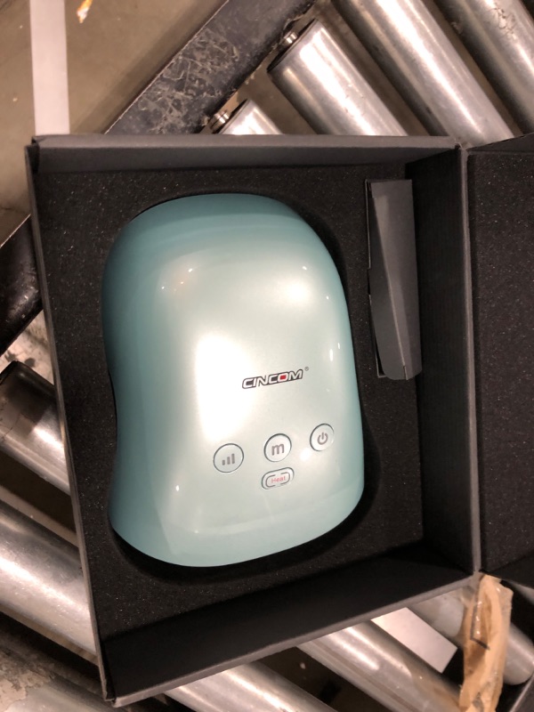 Photo 2 of CINCOM Valentines Day Gifts for Her Him - Cordless Hand Massager with Heat and Compression for Arthritis and Carpal Tunnel(FSA or HSA Eligible) (Blue)
