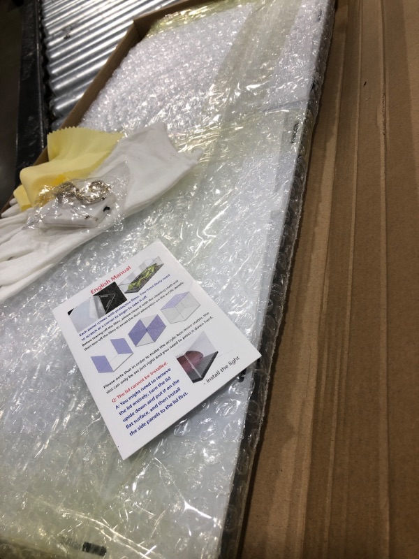 Photo 1 of Choowin Self-Assembly Acrylic Model Car Display Case for 1/12 Scale Diecast Car,Lego 21301/42050/42111/42127, Countertop Display Case for Collectible,Figure,Toy, Dustproof Protection(Black Base) Black 19.6x7.8x7.8 inch / 50x20x20cm