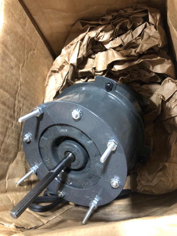 Photo 2 of CAPTIVE-AIRE Captive Aire Direct Drive Exhaust Fan Replacement Motor- 1/12 hp 115/1/60 & 230/1/60, 1625 RPM, with Capacitor, Side lugs, and Double Flat Shaft, Used on DU50L, DU50H, DR50L, DR50H
