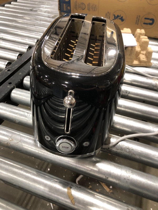 Photo 1 of Smeg 4-Slice Toaster Black