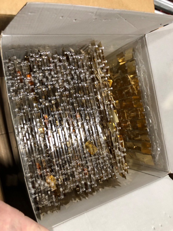 Photo 1 of Shimmer Backdrop Panel Light Gold Sequin Panel Backdrop 36 Panels Birthday Wedding Background Decoration Wall Anniversary Wedding Engagement Party Decoration 6ftx6ft Light Gold