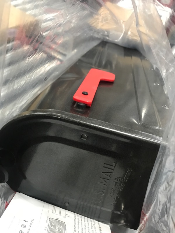 Photo 1 of ARCHITECTURAL MAILBOXES 7600P-10 MB1 Mailbox, Medium, Pewter Pewter Mailbox