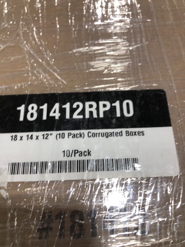 Photo 1 of 18 x 14 x 12" Corrugated Boxes
