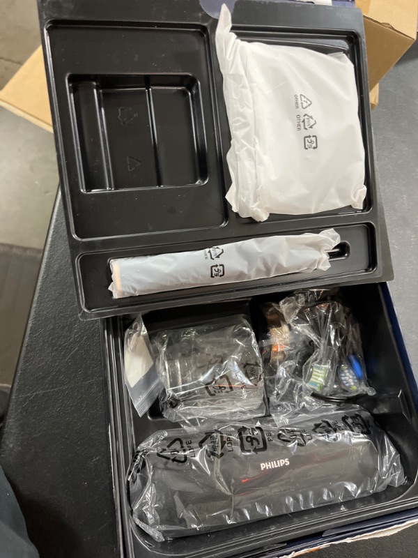 Photo 1 of Philips Sonicare DiamondClean Smart 9750 Rechargeable Electric Power Toothbrush, Lunar Blue, HX9954/56