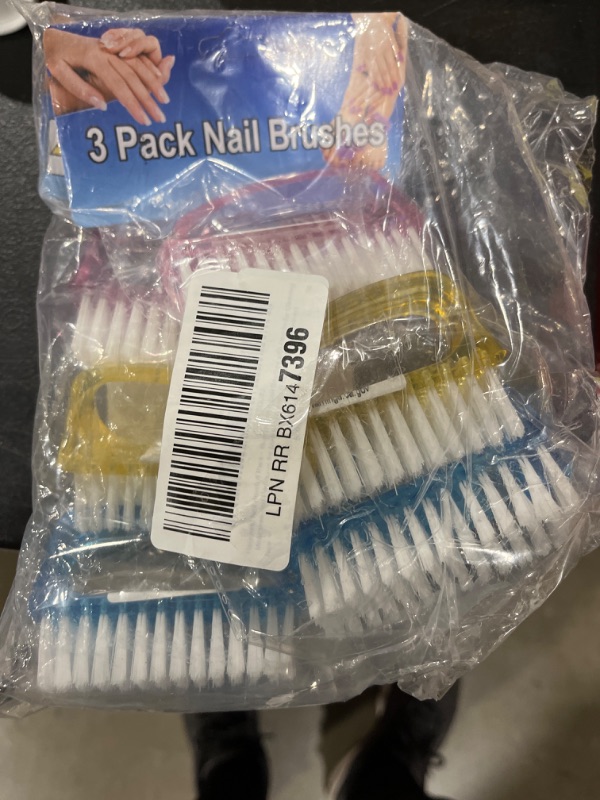 Photo 1 of 2 PACK- 3 PACK NAIL BURHSES. 
